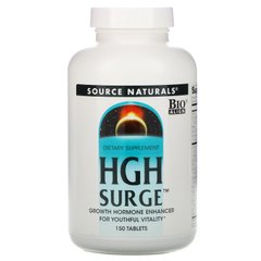 Гормон росту, HGH Surge, Source Naturals, 150 таблеток