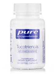 Токотрієноли з токоферолами Pure Encapsulations (Tocotrienols With Mixed Tocopherols) 120 капсул