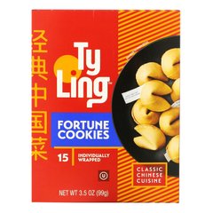 Печиво з передбаченнями Ty Ling (Fortune Cookies) 15 штук в індивідуальній упаковці