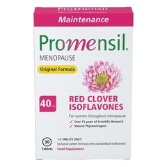 Підтримка під час менопаузи Променсил Оригінал Promensil (Original Frormula) 40 мг 30 таблеток