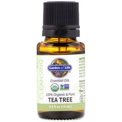 Ефірна олія чайного дерева органік Garden of Life (Essential Oils Tea Tree) 15 мл