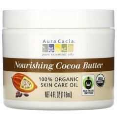 Масло какао поживне Aura Cacia (Nourishing Cocoa Butter) 118 мл