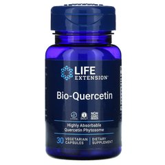 Біо-кверцетин, Bio-Quercetin, Life Extension, 30 вегетаріанських капсул