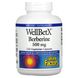Берберин, Berberine, Natural Factors, 500 мг, 120 вегетарианских капсул фото
