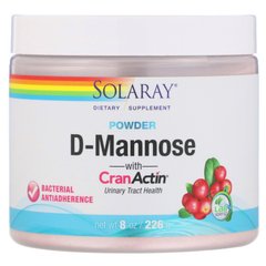 Д-Манноза лимонно-ягідний смак Solaray (D-Mannose) 2000 мг 216 г