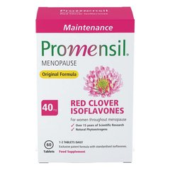 Підтримка під час менопаузи Променсил Оригінал Promensil (Original Frormula) 40 мг 60 таблеток