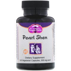 Pearl Shen, Dragon Herbs, 500 мг, 100 рослинних капсул