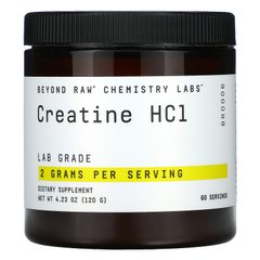 GNC, Beyond Raw, Chemistry Labs, креатин гідрохлорид, 120 г (4,23 унції)