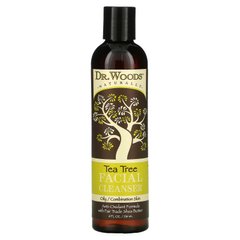 Засіб для вмивання чайне дерево Dr. Woods (Facial Cleanser) 236 мл