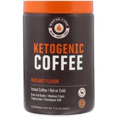 Кетогенна кава, зі смаком лісового горіха, RAPIDFIRE, 225 г