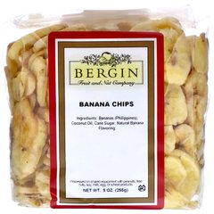 Бананові чіпси Bergin Fruit and Nut Company 255 г