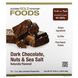 Батончики с темным шоколадом арахисом и морской солью California Gold Nutrition (Foods Dark Chocolate Nuts & Sea Salt Bars) 12 батончиков по 40 г каждый фото