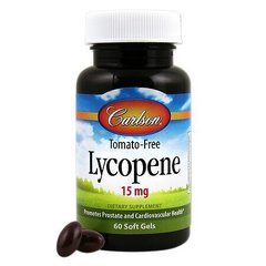 Лікопін Carlson Labs (Lycopene) 15 мг 60 капсул