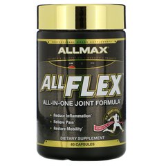 AllFlex, засіб від дискомфорту в суглобах на основі колагену, ALLMAX Nutrition, 60 капсул