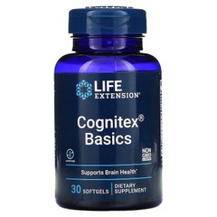 Вітаміни для мозку когнітивні основи Life Extension (Cognitex Basics) 30 капсул