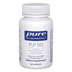 Вітамін В6 піридоксин Pure Encapsulations (P-5-P Activated B6) 180 капсул