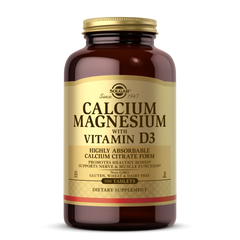 Кальцій і магній з вітаміном Д3 Solgar (Calcium Magnesium with Vitamin D3) 300 таблеток
