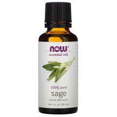 Ефірна олія шавлії Now Foods (Essential Oils Sage) 30 мл