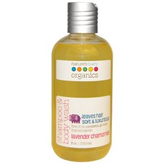 Дитячий шампунь-пінка лаванда і ромашка Nature's Baby Organics (Shampoo & Body Wash) 236 мл