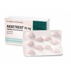 Акнетрент 20 мг Aknetrent 30 капсул
