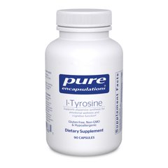 Тирозин Pure Encapsulations (L-Tyrosine) 90 капсул
