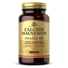 Кальций и магний с витамином Д3 Solgar (Calcium Magnesium D3) 150 таблеток купить в Киеве и Украине