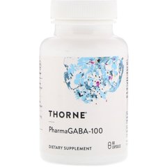 ГАМК гамма-аміномасляна кислота Thorne Research (GABA-100) 60 вегетаріанських капсул