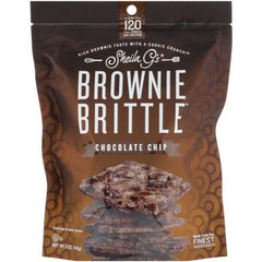 Органічний Брауні, шоколадні чіпси, Sheila G's, 5 унц (142 г)