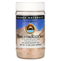 Гімалайська сіль кам'яна мелена Source Naturals (Himalayan Rock Salt) 340 г