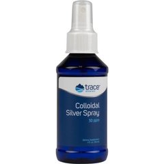 Колоїдне срібло, Colloidal Silver, Trace Minerals Research, 30 PPM, 59 мл