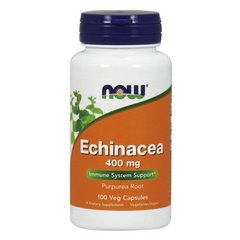 Ехінацея Now Foods (Echinacea) 400 мг 100 капсул