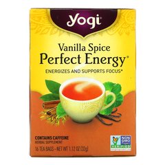 Зелений чай для схуднення Yogi Tea (Slim Life) 16 пакетиків зі смаком ванілі
