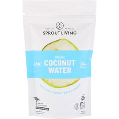 Органічний кокосовий порошок, Sprout Living, 8 унцій (225 г)