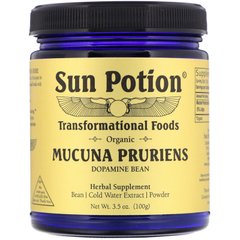 Порошок органічний Мукуна Sun Potion (Organic Mucuna Pruriens Powder) 100 г