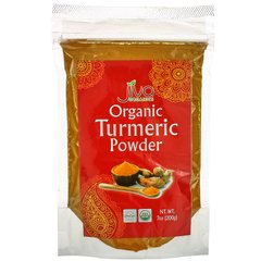 Органічний порошок куркуми Jiva Organics (Organic Turmeric Powder) 200 г