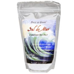 Нерафінована морська сіль Mate Factor (Sal do Mar Unrefined Sea Salt) 454 г