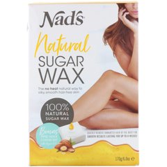 Натуральный сахарный воск, Natural Sugar Wax, Nad's, 6 унций (170 г) купить в Киеве и Украине