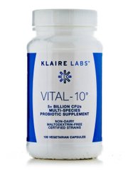 Пробиотики Klaire Labs (Vital-10) 100 вегетарианских капсул купить в Киеве и Украине