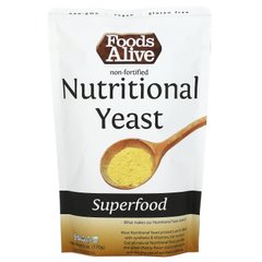 Дріжджі живильні Foods Alive (Superfood Non-Fortified Nutritional Yeast) 170 г