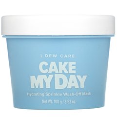 I Dew Care, Cake My Day, зволожуюча маска для обличчя, що змивається, 100 г (3,52 унції)