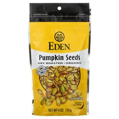 Гарбузове насіння органік смажені Eden Foods (Pumpkin Seeds) 113 г