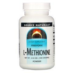 L-Метионин Source Naturals (L-Methionine) 1500 мг 100 г купить в Киеве и Украине