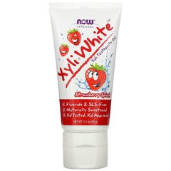 Дитячий зубний гель зі смаком полуниці Now Foods (XyliWhite Kids Toothpaste Gel) 85 г