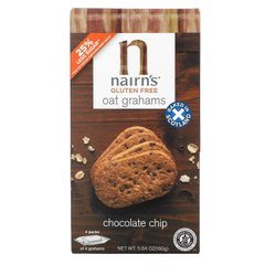 Вівсяні печива без клейковини з шоколадними чіпсами, Nairn's Inc, 564 унцій (160 г)