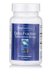 Дельта-фракція токотрієноли, Delta-Fraction Tocotrienols, Allergy Research Group, 50 мг, 75 капсул