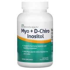 Міо інозитол та Д хіро інозитол Fairhaven Health (Myo + D-Chiro Inositol) 120 капсул