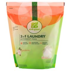 Пральний порошок 3-в-1 Grab Green (3-in-1 Laundry Detergent Pods) 1080 г