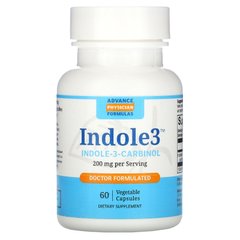 Індол-3-карбінол, Advance Physician Formulas, Inc, 200 мг, 60 вегетаріанських капсул