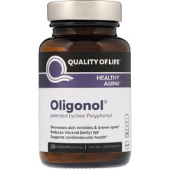 Олігонол, Quality of Life Labs, 100 мг, 30 капсул на рослинній основі
