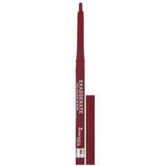Інтенсивний контурний олівець для губ Exaggerate, відтінок 024 «Червона діва», Rimmel London, 0,25 г